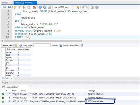 oracle sql limit|oracle sql limit top 10.